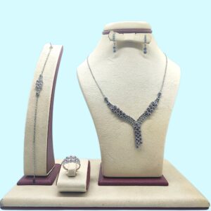 طقم فضة ستاتي ثقيل