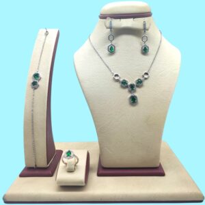 طقم فضة ستاتي ثقيل