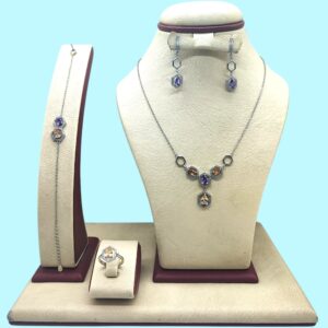 طقم فضه ستاتي ثقيل